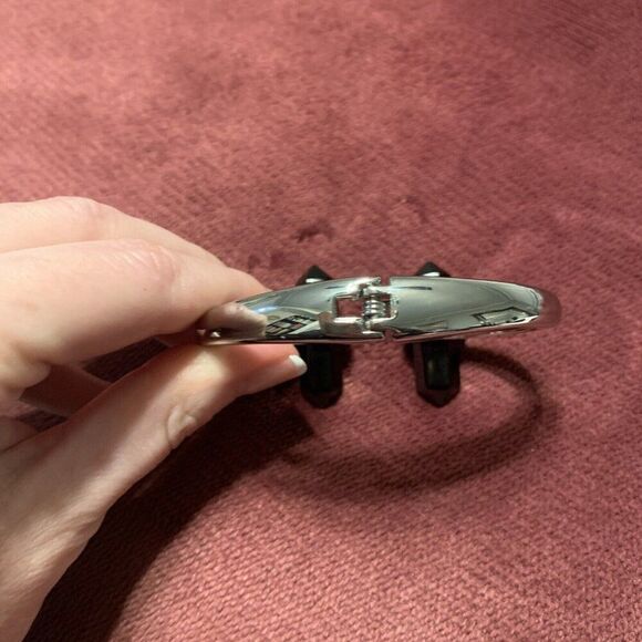 Brighton Black Gem Stone Silver Bracelet - Picture 4 of 8